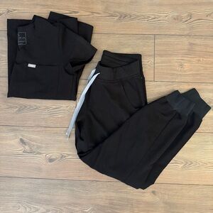 Figs Women's Black Joggers